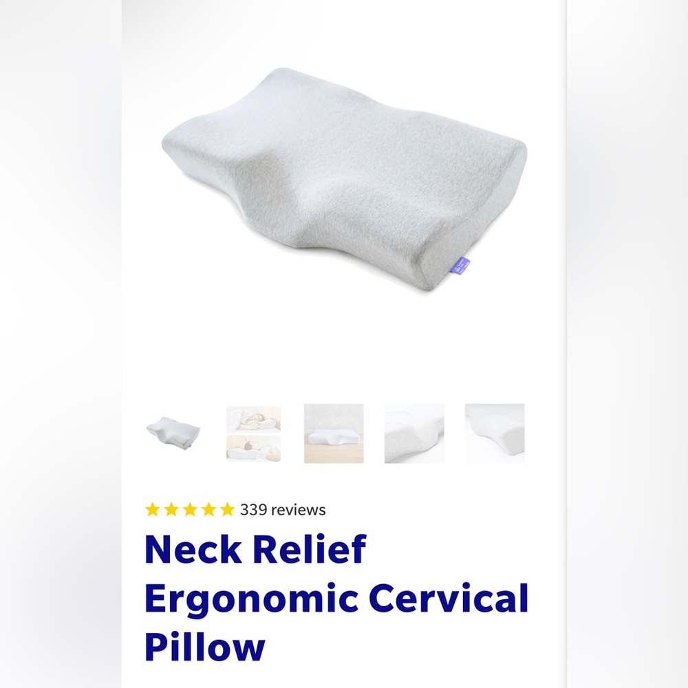 Brand New Cervical Pillow- Cushion Lab